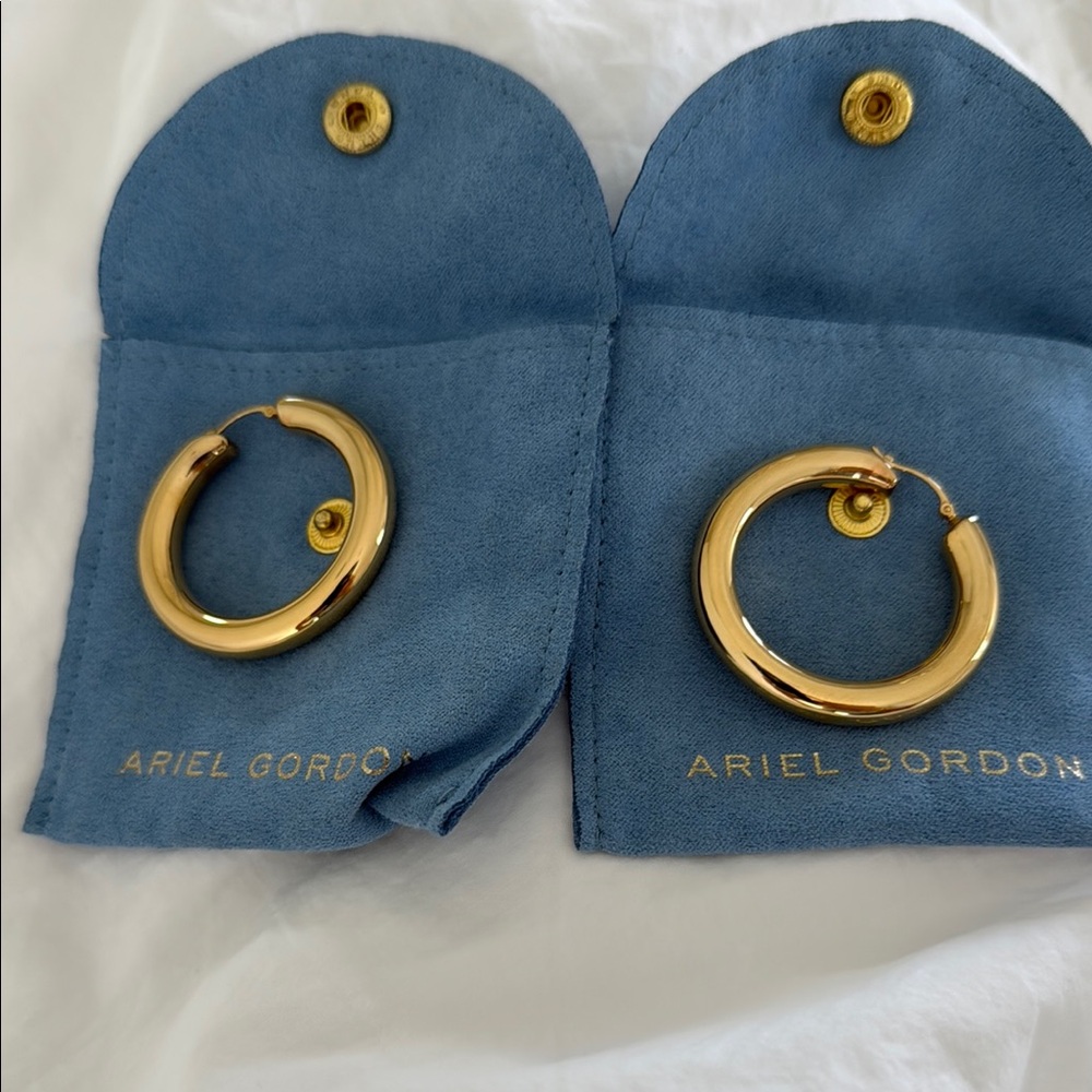 Gold Hoop Earrings